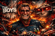 God Complex - Homelander The Boys Cinematic Wall Art Poster | Landscape