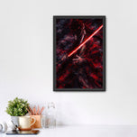 Yoriichi Demon Slayer Dark Anime Wall Art Poster | Portrait