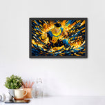 Mark Grayson Invincible Abstract Wall Art Poster | Landscape