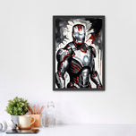 Iron Man Painting Style Wall Art Poster | Portrait