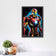 Iron Man Paint Splatter Wall Art Poster | Portrait