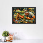 Caddyshack Gopher Cinematic Wall Art Poster | Landscape