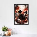 Django Unchained Cinematic Wall Art Poster | Portrait