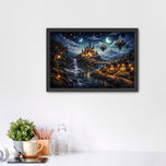 Fantasy World Kingdom Wall Art Poster | Landscape