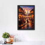 Bourbon Street New Orleans City Life Wall Art Poster | Portrait