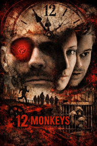 Echoes Through Time - 12 Monkeys Psychological Abstract Wall Art