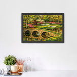 Augusta National Amen Corner Masters Wall Art Poster | Landscape