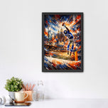 Odell Beckham Jr. New York Giants NFL Wall Art Poster | Portrait