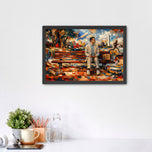 Forest Gump Cinematic Abstract Wall Art Poster | Landscape