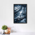 Oblivion Cinematic Abstract Wall Art Poster | Portrait