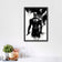 Dark Knight Batman Ink Style Wall Art Poster | Portrait