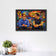 Sheldon & Leonard Big Bang Theory Abstract Wall Art Poster | Landscape