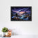 Halo Ringworld Master Chief Video Game Wall Art Poster | Landscape
