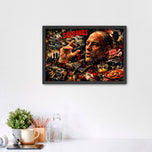 Tony Soprano Cinematic Abstract Wall Art Poster | Landscape