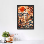 Shohei Ohtani x Japan MLB Painting Style Wall Art Poster | Portrait