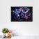 Josh Allen Buffalo Bills Skyline Wall Art Poster | Landscape