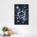 Black Mirror Digital Smile Cinematic Wall Art Poster | Portrait
