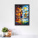 Lionel Messi FC Barcelona x Argentina World Cup Wall Art Poster | Portrait
