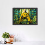 Breaking Bad Walter White "Heisenberg" Wall Art Poster | Landscape