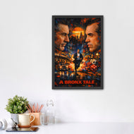 The Bronx Code: A Bronx Tale NYC Crime Story Wall Art Poster | Portrait