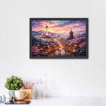 Kyoto Japan City Life Wall Art Poster | Landscape