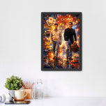 Rain Man Cinematic Wall Art Poster | Portrait