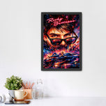 Risky Business Cinematic Abstract Wall Art Poster | Portrait
