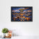 Denver Nuggets NBA Skyline Wall Art Poster | Landscape