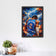 Shai Gilgeous-Alexander Oklahoma City Thunder NBA Wall Art Poster | Portrait