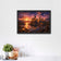 Harry Potter Hogwarts Castle Sunset Wall Art Poster | Landscape