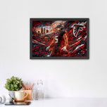 Drake London Atlanta Falcons NFL Wall Art Poster | Landscape