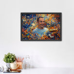 Sheldon Cooper Big Bang Theory Cinematic Wall Art Poster | Landscape