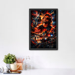 Snake Plissken Escape from New York Cinematic Wall Art Poster | Portrait