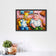 Homer and Peter Family Guy x The Simpsons Wall Art Poster | Landscape