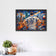 Cooper Flagg Dallas Mavericks NBA Skyline Wall Art Poster | Landscape