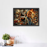 Memento Leonard Shelby Cinematic Wall Art Poster | Landscape