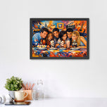 Friends TV Cinematic Wall Art Poster | Landscape
