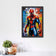 Spider-Man Paint Splatter Wall Art Poster | Portrait