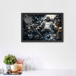 Get Out The Sunken Place Cinematic Horror Wall Art Poster | Landscape
