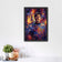Spock Star Trek Cinematic Painting Style Wall Art Poster | Portrait
