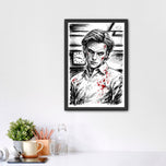 Henry Creel Vecna Stranger Things Sketch Style Wall Art Poster | Portrait