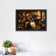 The Godfather Vito Corleone Cinematic Abstract Wall Art Poster | Landscape