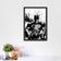 Superman Ink Style Wall Art Poster | Portrait