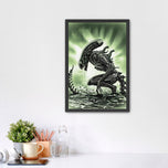 Alien Xenomorph Horror Wall Art Poster | Portrait
