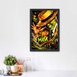 The Mask Cinematic Wall Art Poster | Portrait