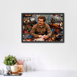 Ron Swanson Parks & Rec Cinematic Wall Art Poster | Landscape