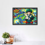 Deku My Hero Academia Anime Wall Art Poster | Landscape