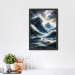 Interstellar Miller's Planet Cinematic Wall Art Poster | Portrait