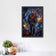John Wick Cinematic Paint Splatter Wall Art Poster | Portrait