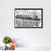 Iconic Lunch Atop a Skyscraper NYC Sketch Style Wall Art Poster | Landscape
